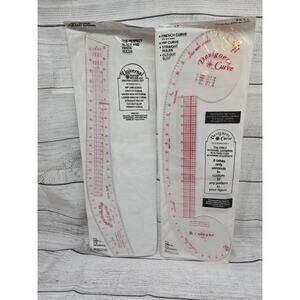 B-Oleyar Designer's Curve Crotch French Seamstress Tailor Alterations Rulers Vtg